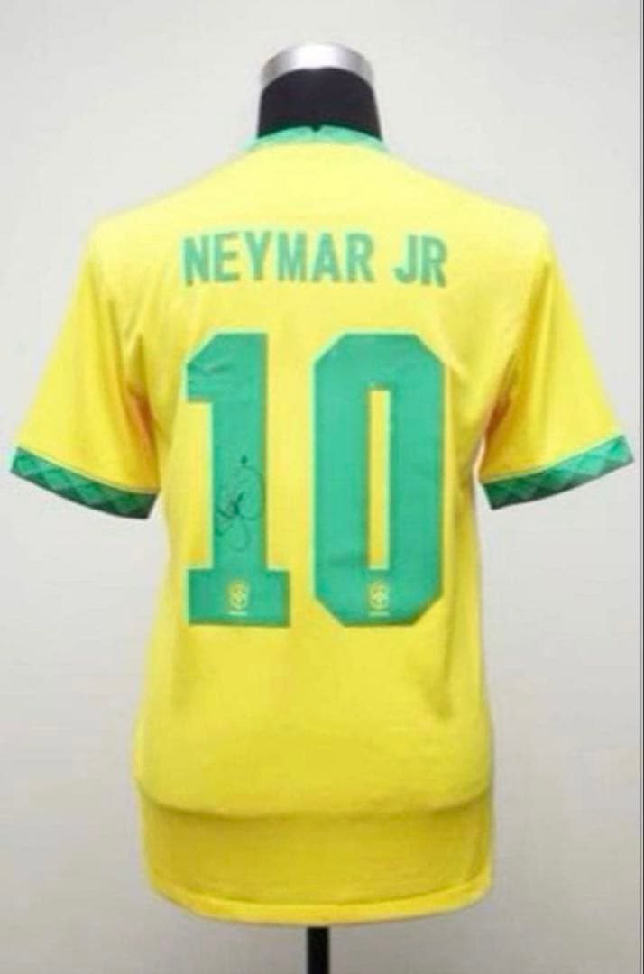 DUGOUT ネイマール サイン入り ブラジル代表 2020年ユニフォーム