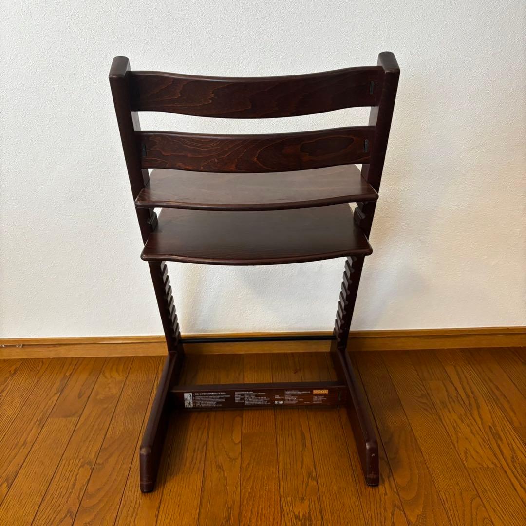 ストッケ　トリップ トラップ　ベビーチェア+ベビーセット　ウォールナット
