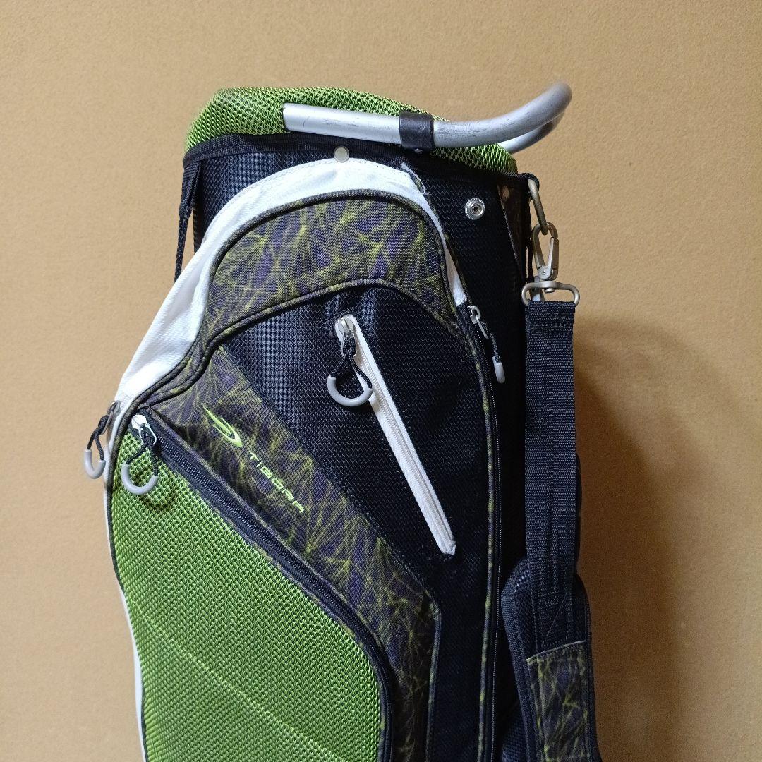 軽量TIGORA　分離スタンド付きゴルフバッグ・迷彩デザイン