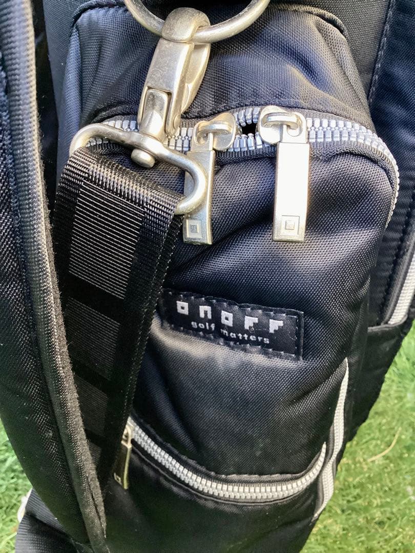 P*読様 ONOFFオノフ小型ナイロンキャディバッグ