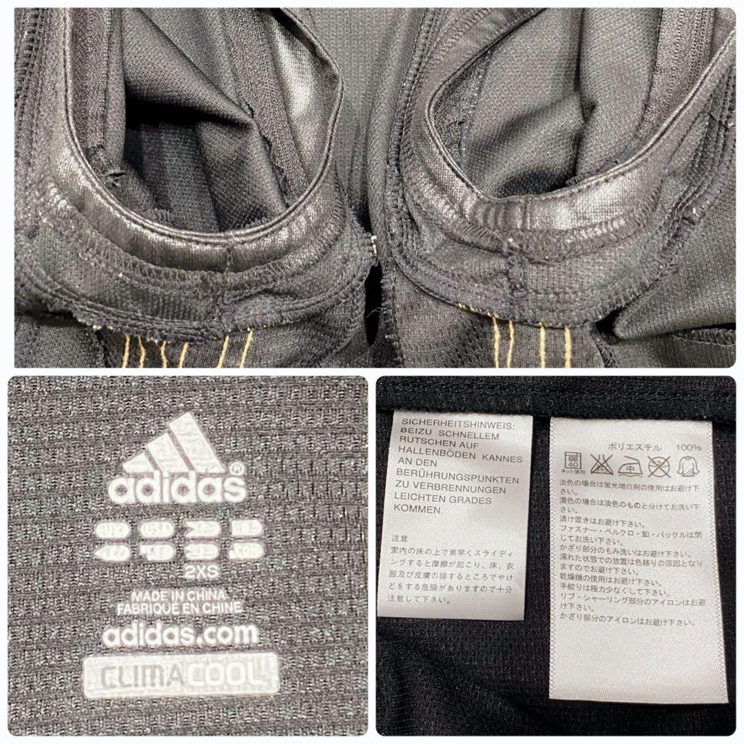 【試着のみ】adidas × 24Karats ポーチ付 ジャージ 2XS