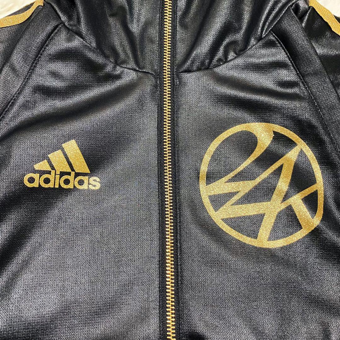 【試着のみ】adidas × 24Karats ポーチ付 ジャージ 2XS