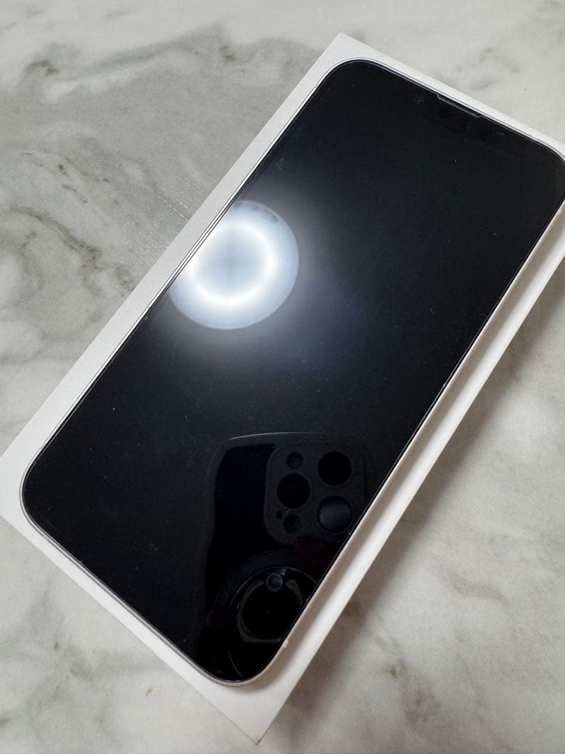 Apple iPhone 13 ホワイト 本体 箱付き　128GB