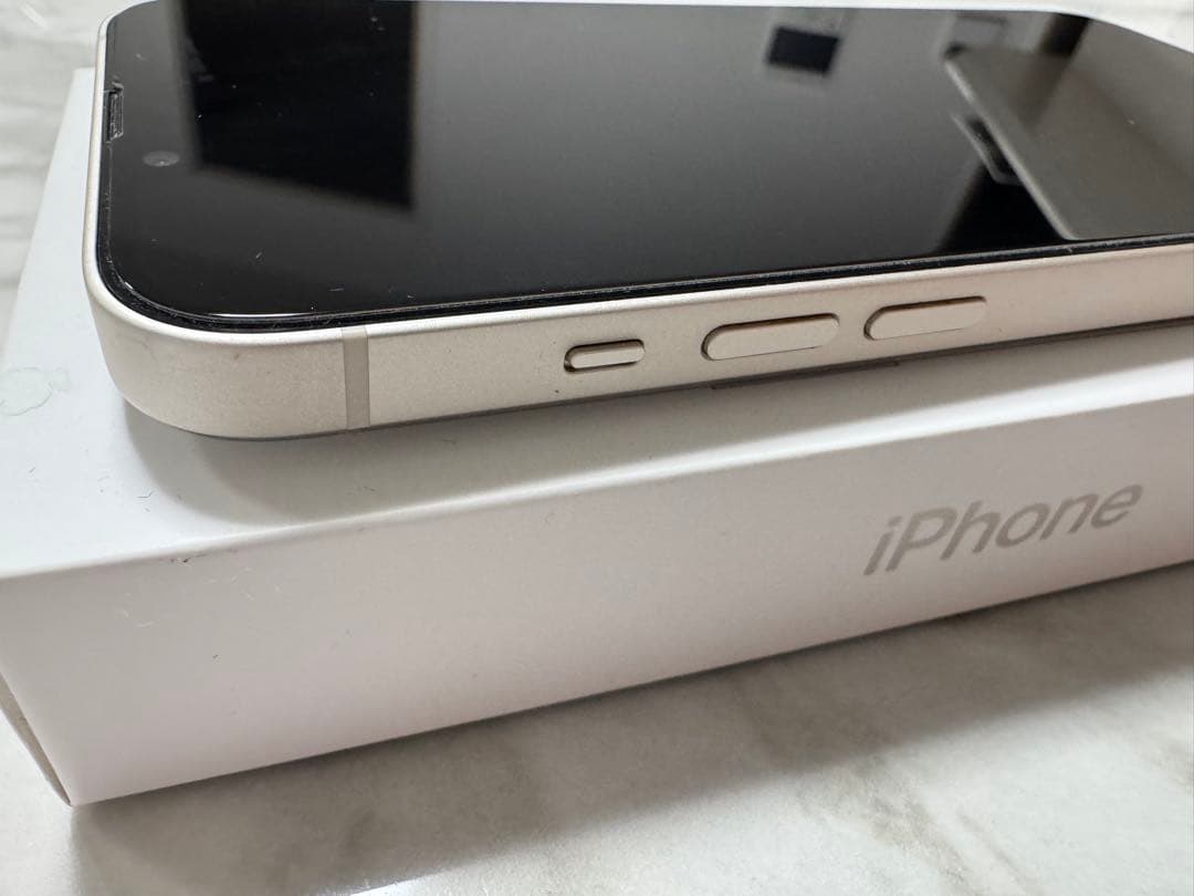 Apple iPhone 13 ホワイト 本体 箱付き　128GB