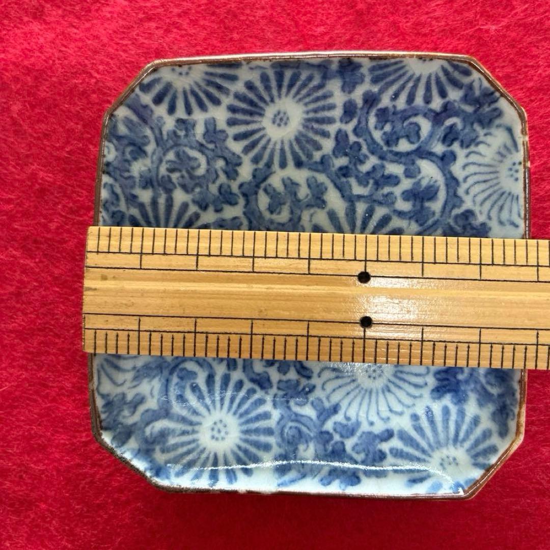古伊万里　型摺　豆皿　小皿　江戸時代　②
