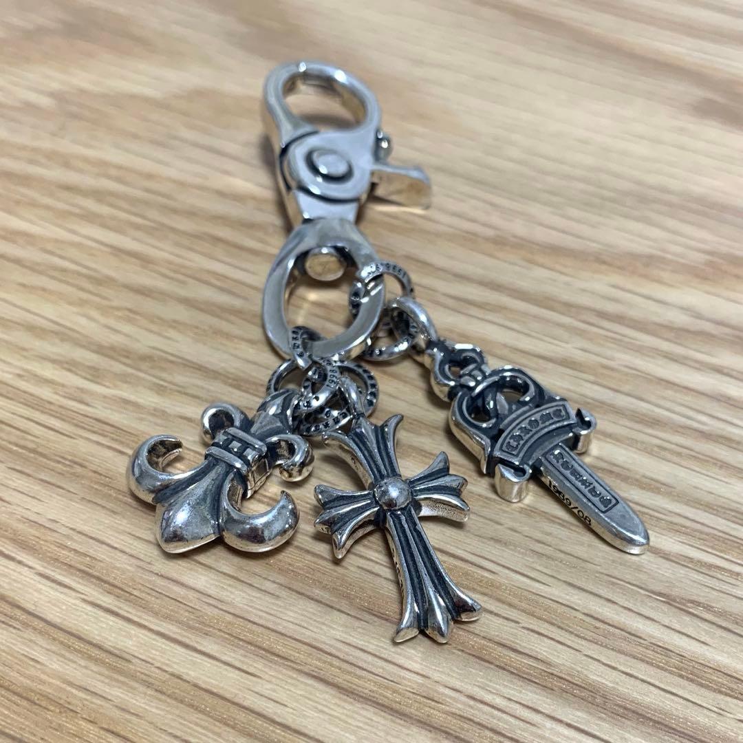 値下げ不可 シルバー キーホルダー ChromHearts クロムハーツ好きに⭐︎
