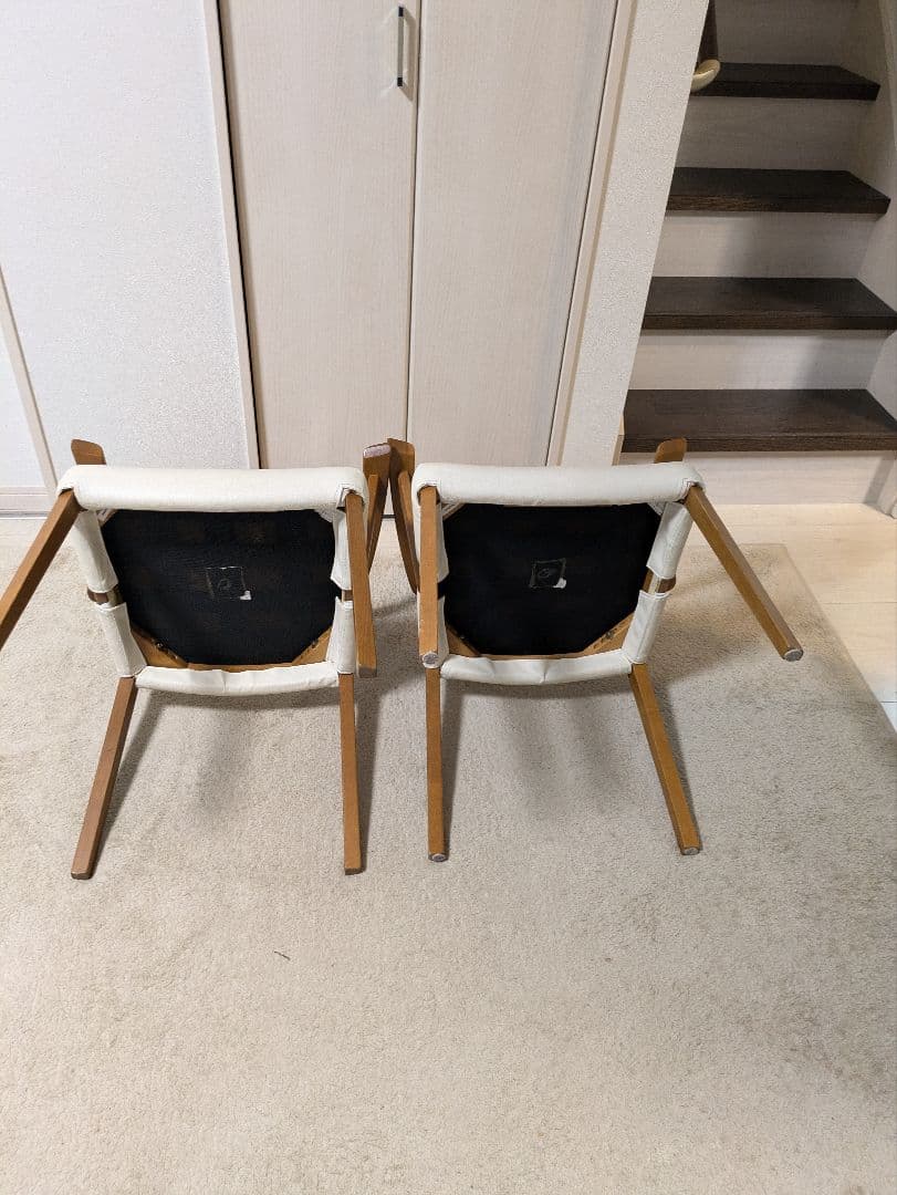 大塚家具　IDC ダイニングチェア　椅子　２脚セット