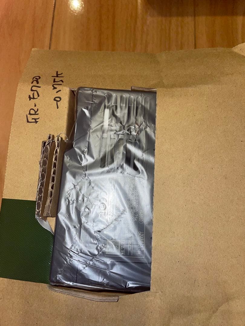 三菱インバーターFR-E720-0.75K-1