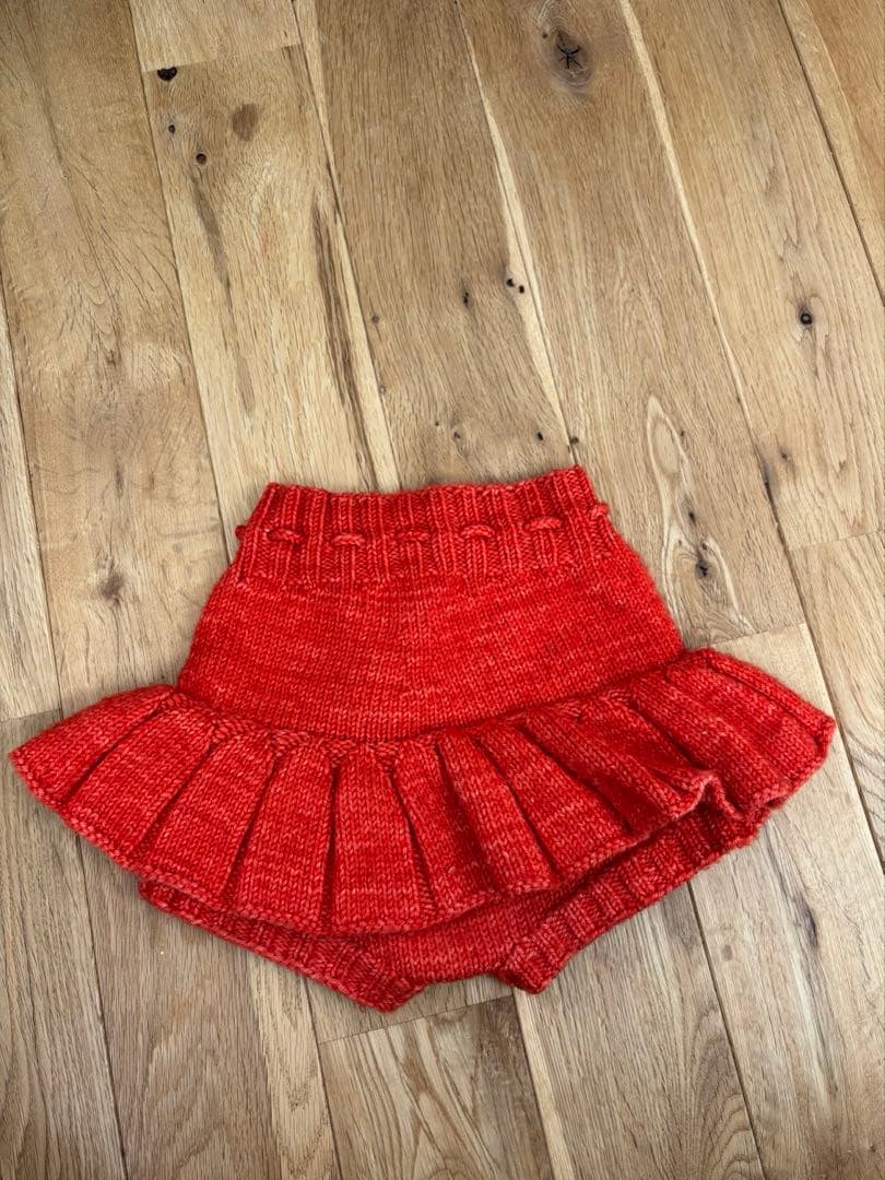 Misha & Puff 赤 Skating Pond Skirt