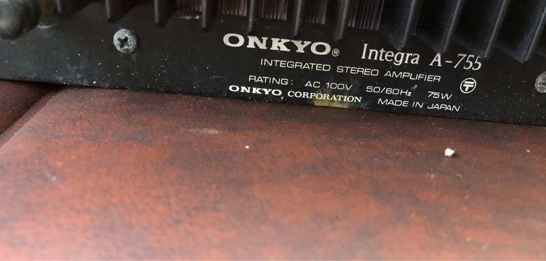 ONKYO Integra A-755 アンプ(J52)