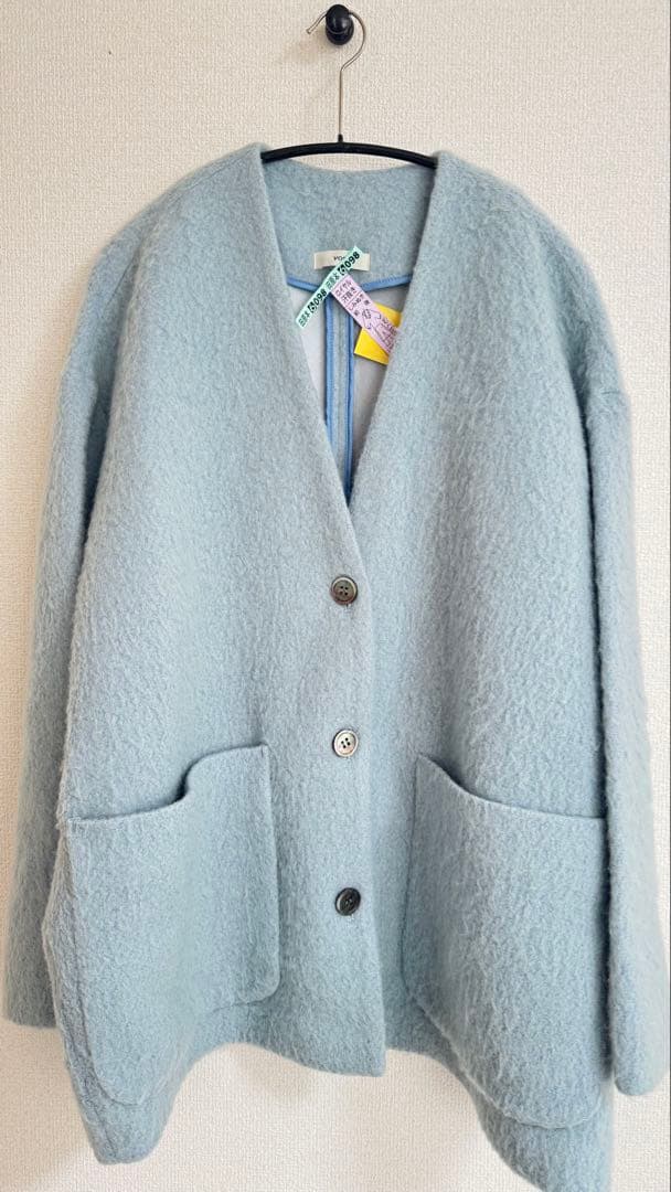 yori ウールモヘアシャギージャケット