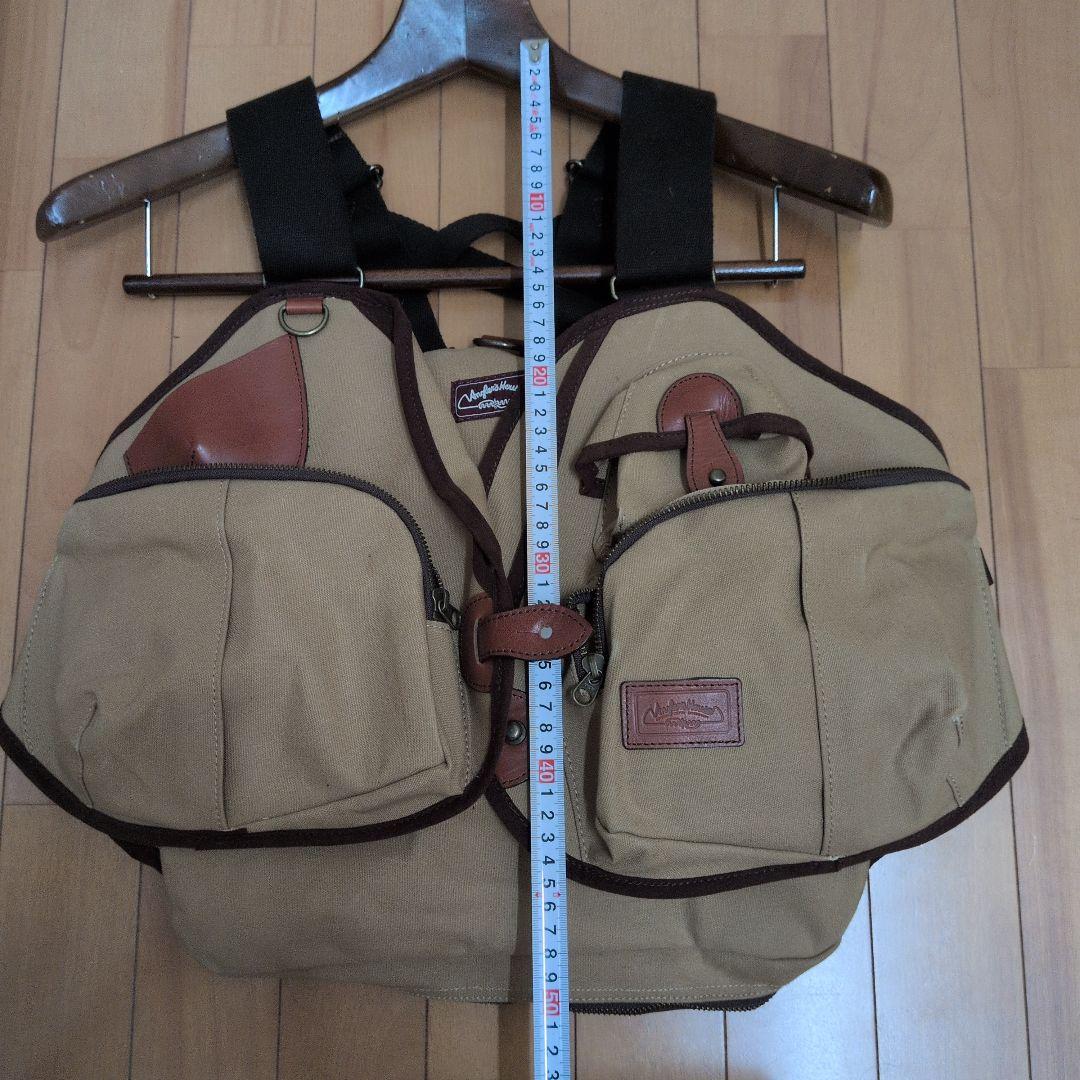 Angler's House フィッシングベスト ベージュ