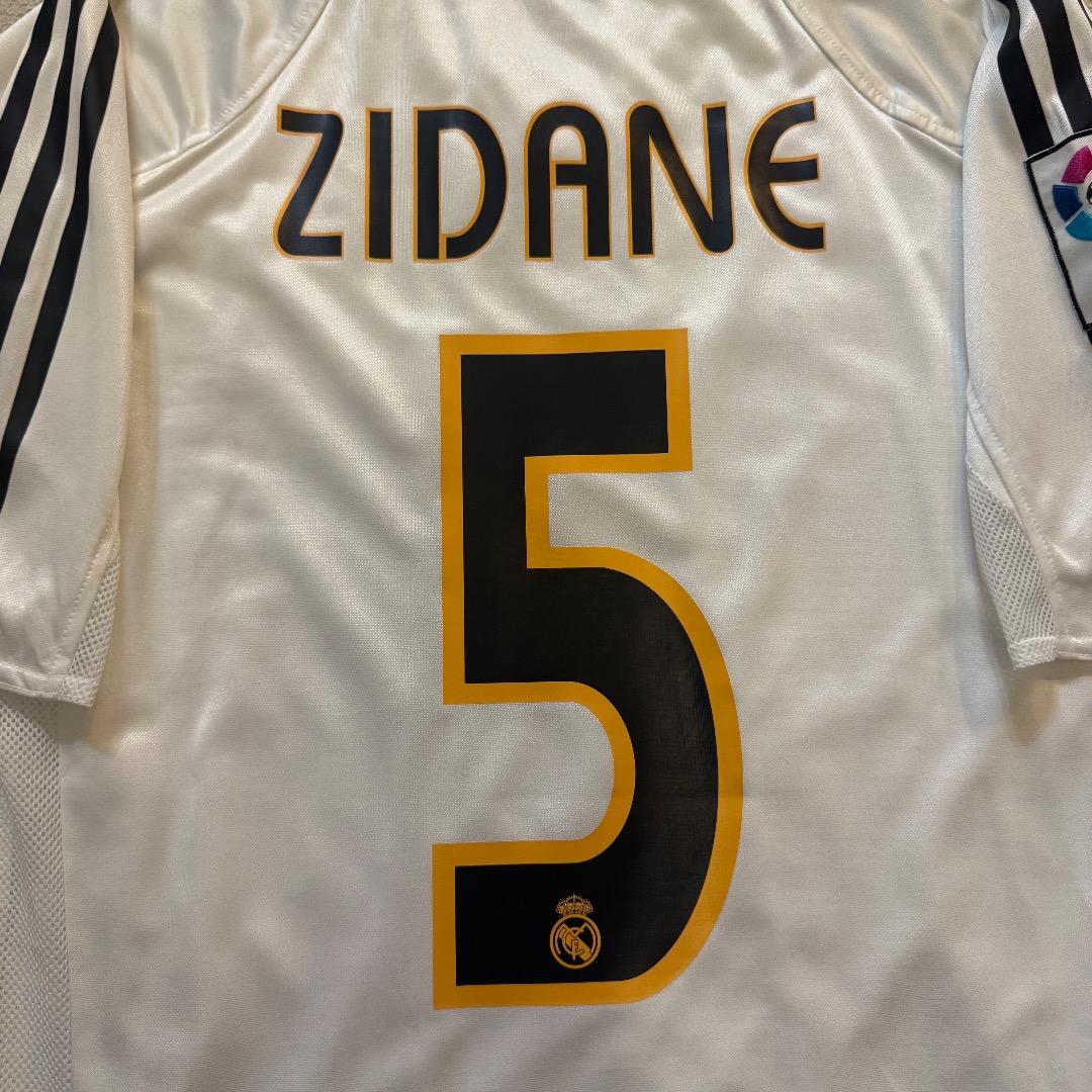【極美品】ジダン 選手仕様 04/05 レアルマドリード ユニフォーム