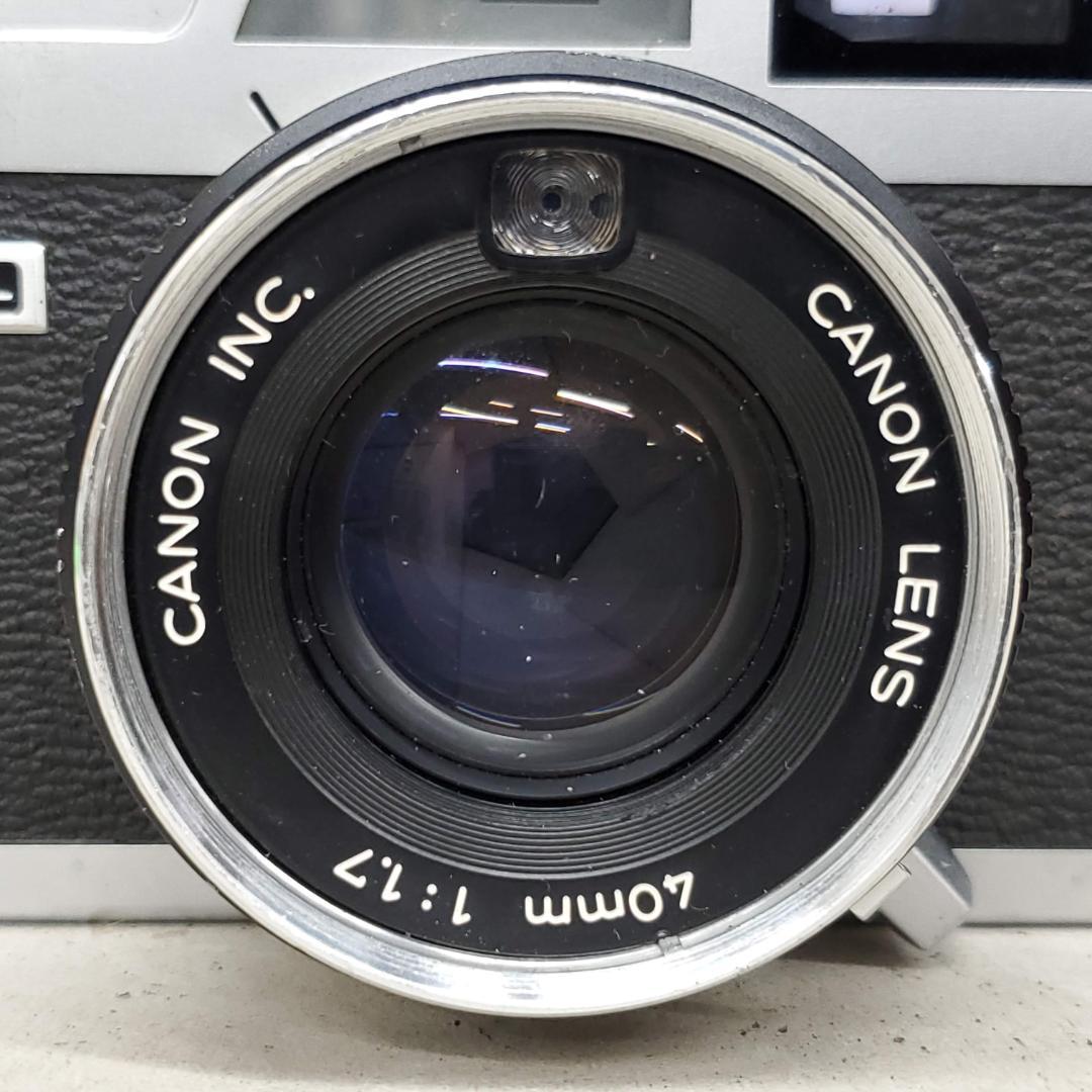 Canon Canonet QL17 G-Ⅲ F1121-373-3v p