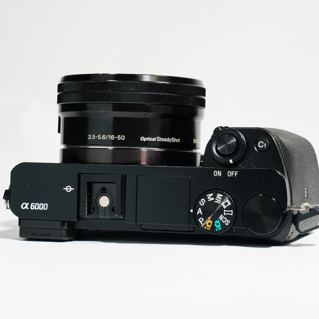 【美品】SONY ミラーレス α6000 ILCE-6000 ブラック 制限解除