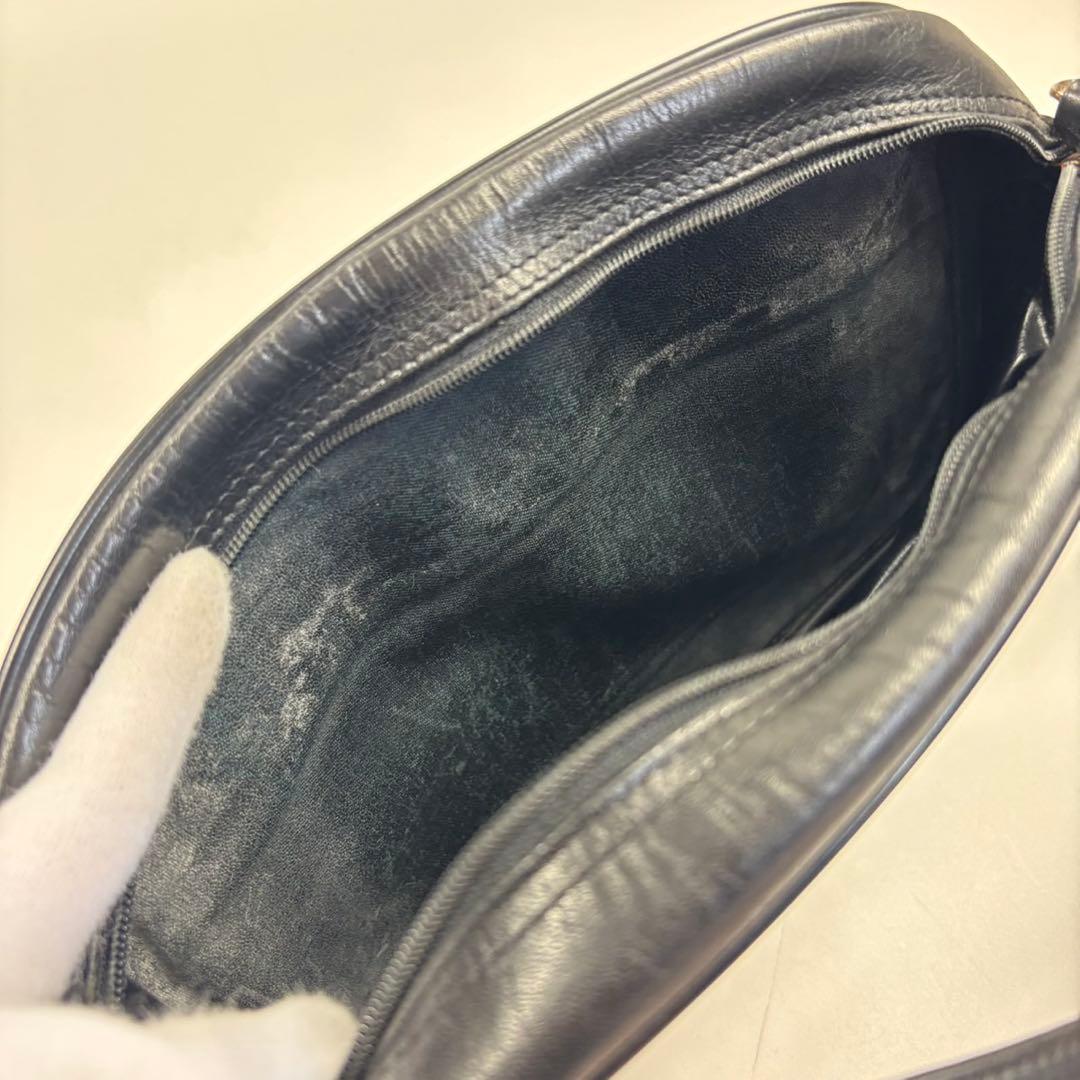 レア　バーバリー ショルダーバッグ ノバチェック シャドーホース　ホースロゴ　黒