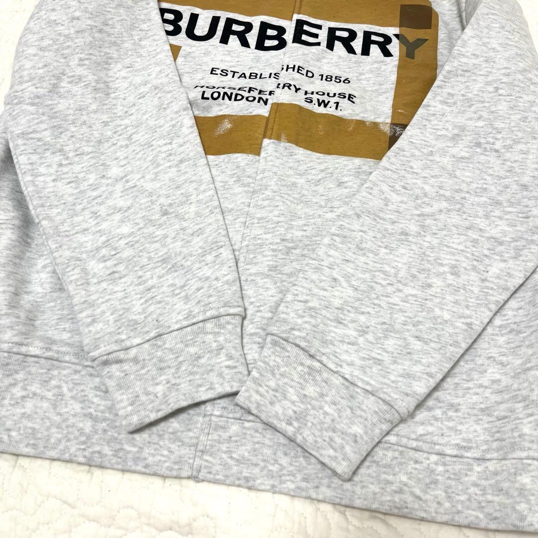未使用級　Burberry Kids ロゴ　スウェット　164cm グレー