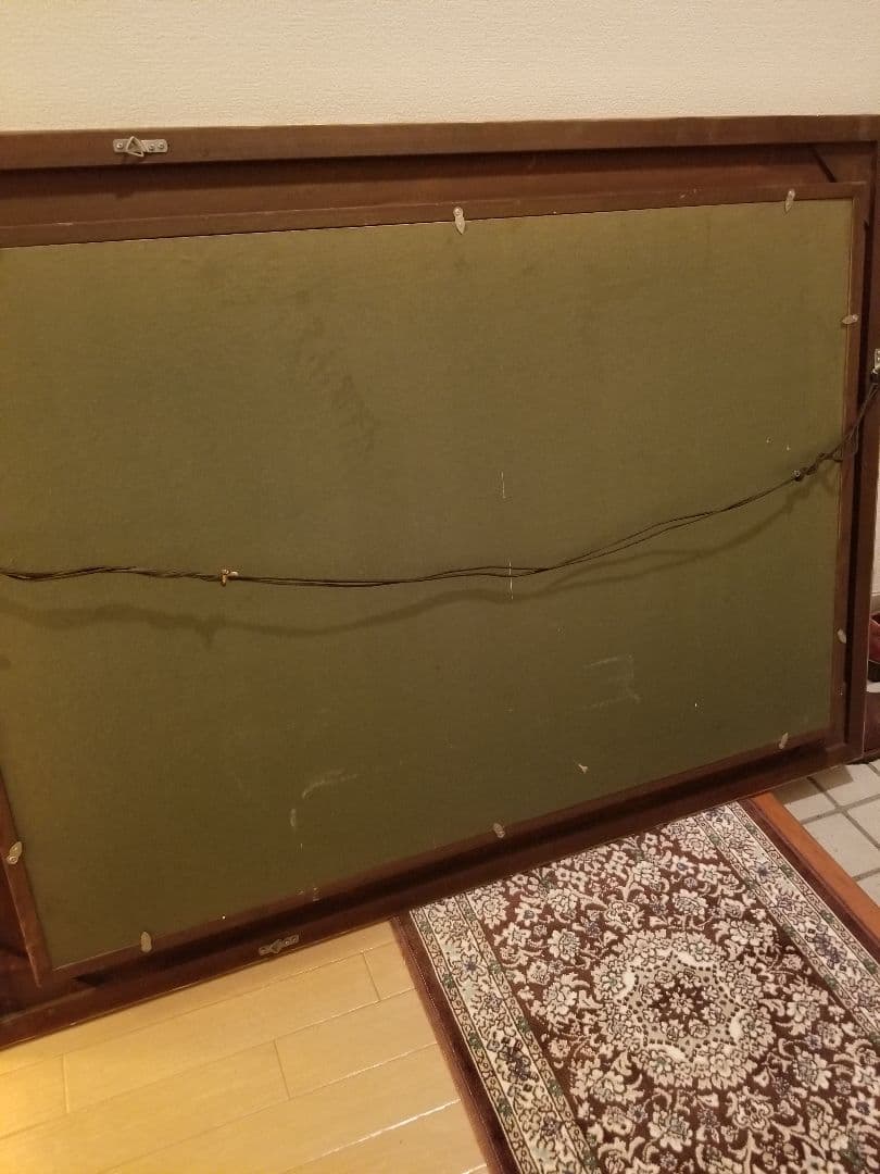 一時値下 額縁 ゴールド フレーム ビンテージ ウォールフレーム 木製 大型