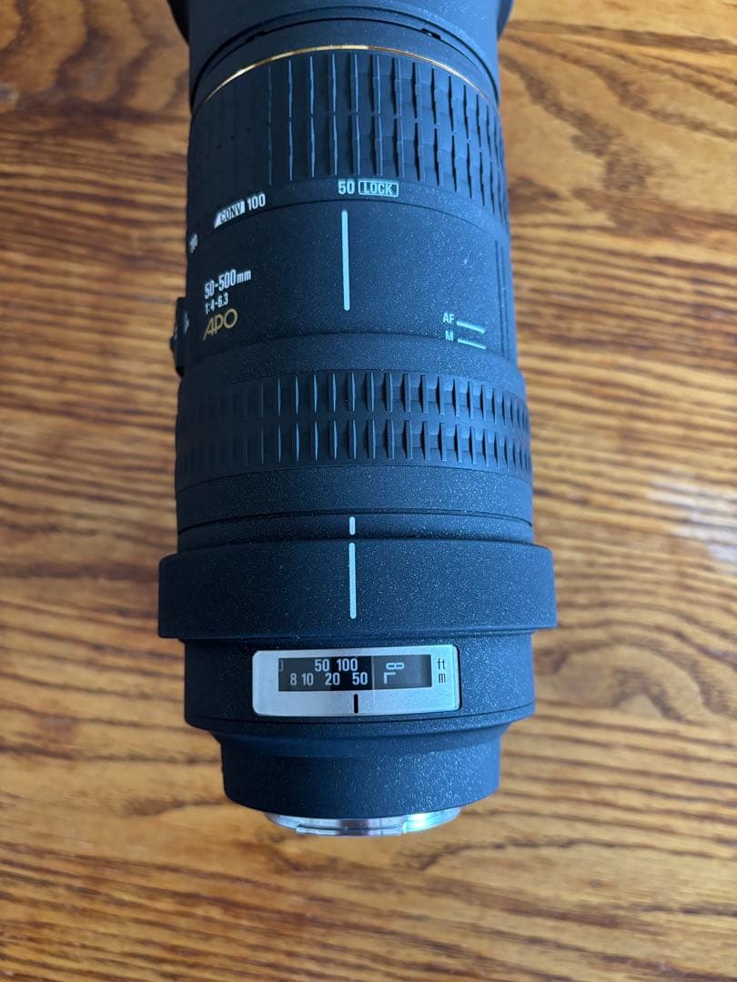 SIGMAシグマ 望遠ズームレンズ APO 50-500mm F4-6.3 EX