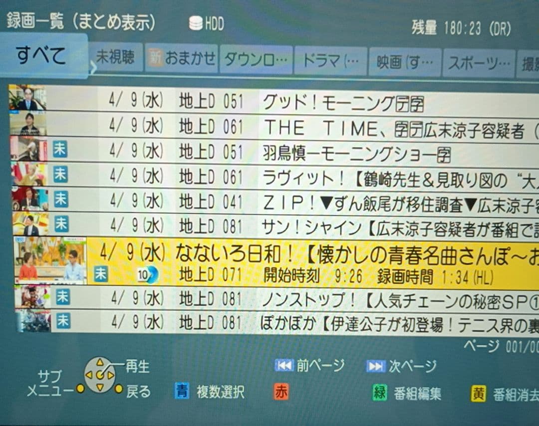 Panasonic DMR-BW570 新品2TB 換装済み 動作品