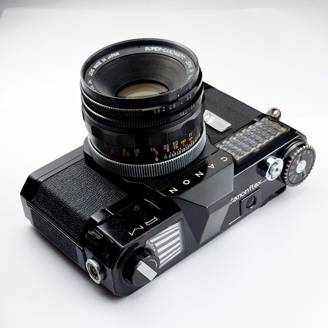 1962年 canonflex キヤノンフレックスRM　黒　レンズセット