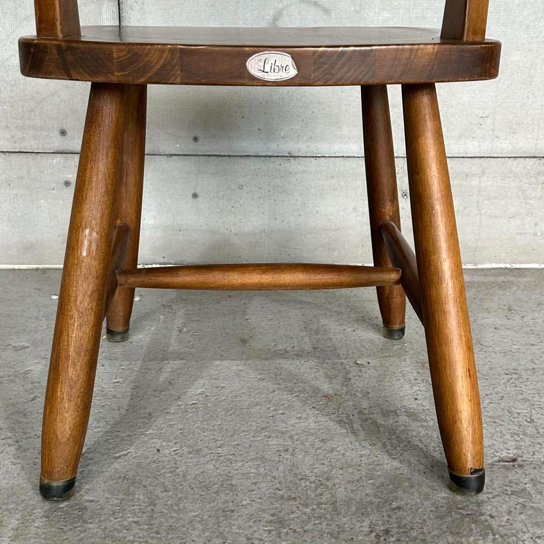 ✿昭和レトロ✿ 東洋ファニチャー ダイニングチェア ヴィンテージウッド 無垢