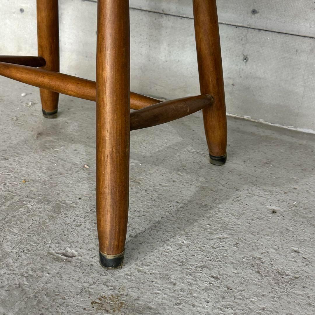 ✿昭和レトロ✿ 東洋ファニチャー ダイニングチェア ヴィンテージウッド 無垢