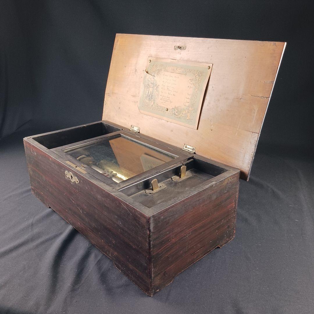 専用S153 フランス製 シリンダーオルゴール アンティーク