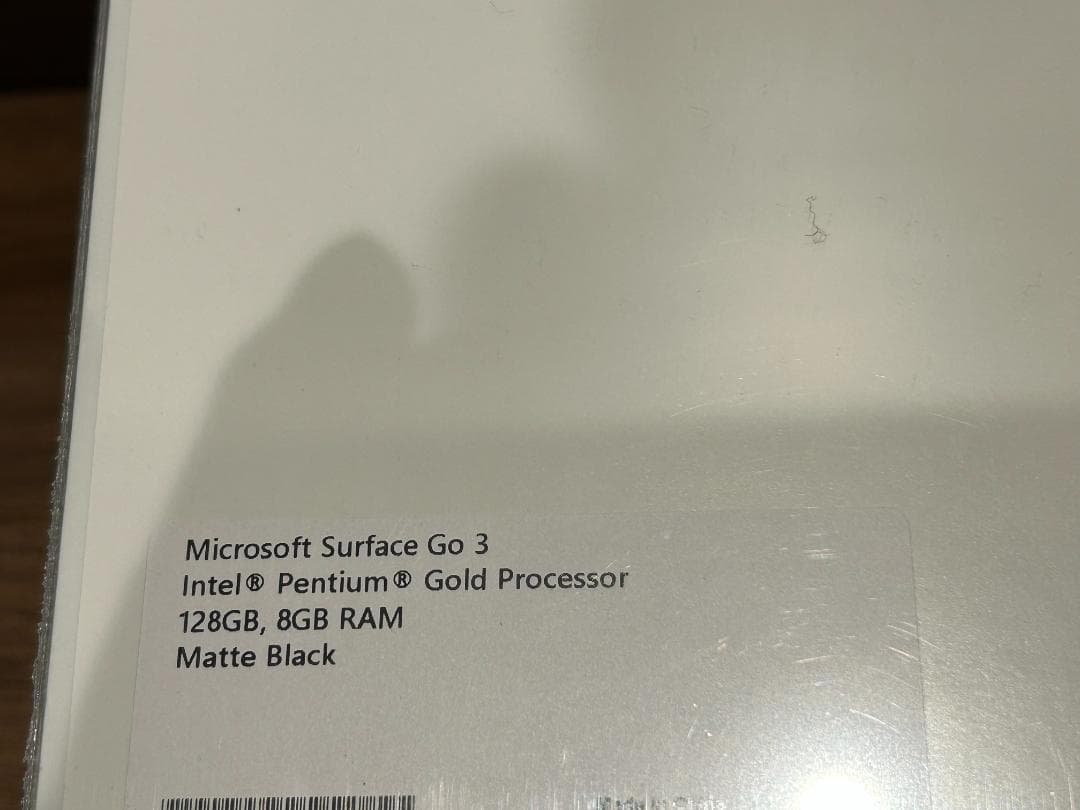 未開封 Microsoft Surface Go 3 8VA-00030 128