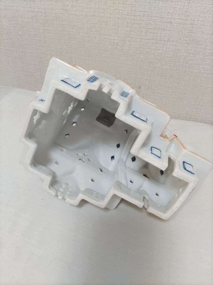 Villeroy&Boch 教会クリスマスキャンドルホルダー新品ヴィンテージレア