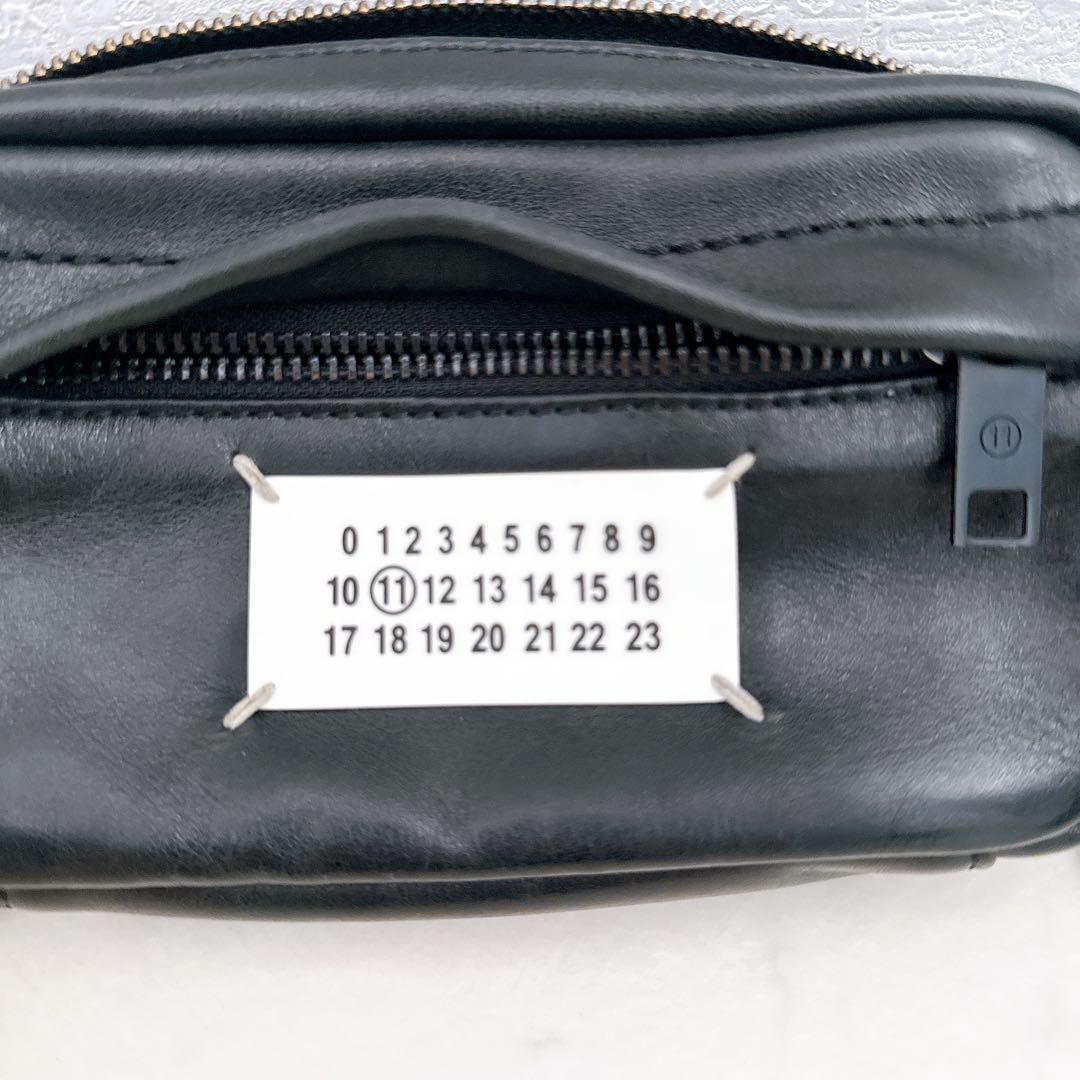 メゾンマルジェラmaison margiela 正規品 レザー ボディバッグ