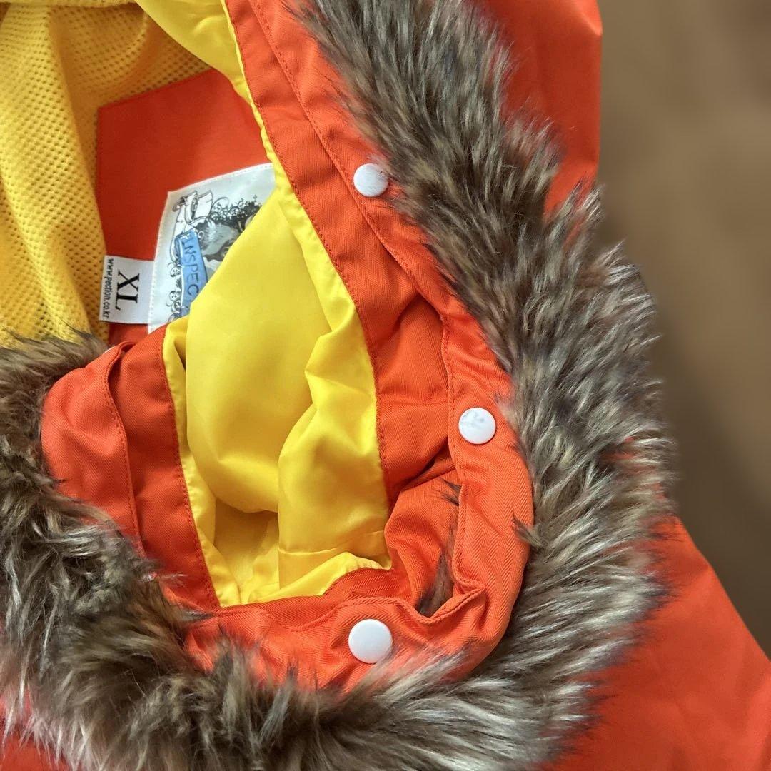 INSPECTIONIオレンジジャケット LL 迷彩パンツセット　2L