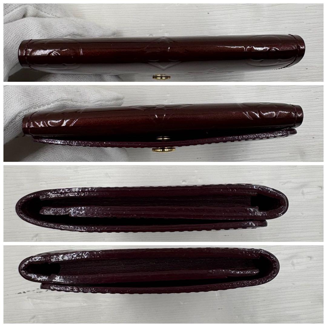 【極美品】アンヴェロップカルトドゥヴィジット カードケース ヴェルニ 名刺入れ