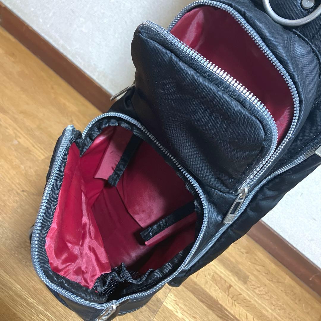 〈未使用〉オノフ ONOFF キャディバッグ 軽量 ７型 小型 ブラック
