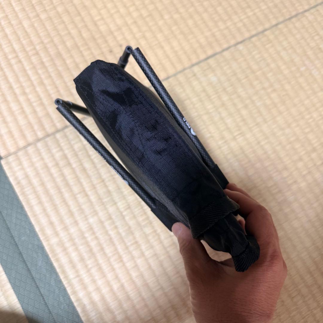 フィールドレコード　チェアカーボンフィールド　FR-chair 登山　軽量チェア