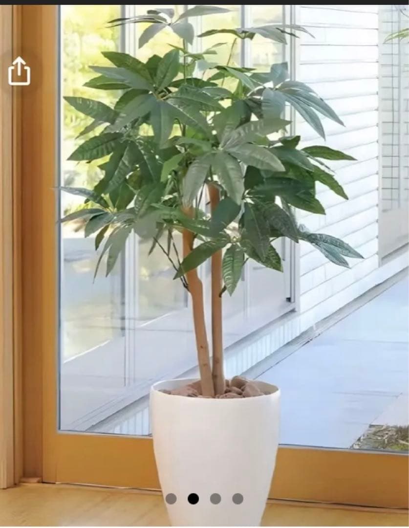光触媒　人工観葉植物　ウォールグリーン　フェイクグリーン　パキラ90@gj