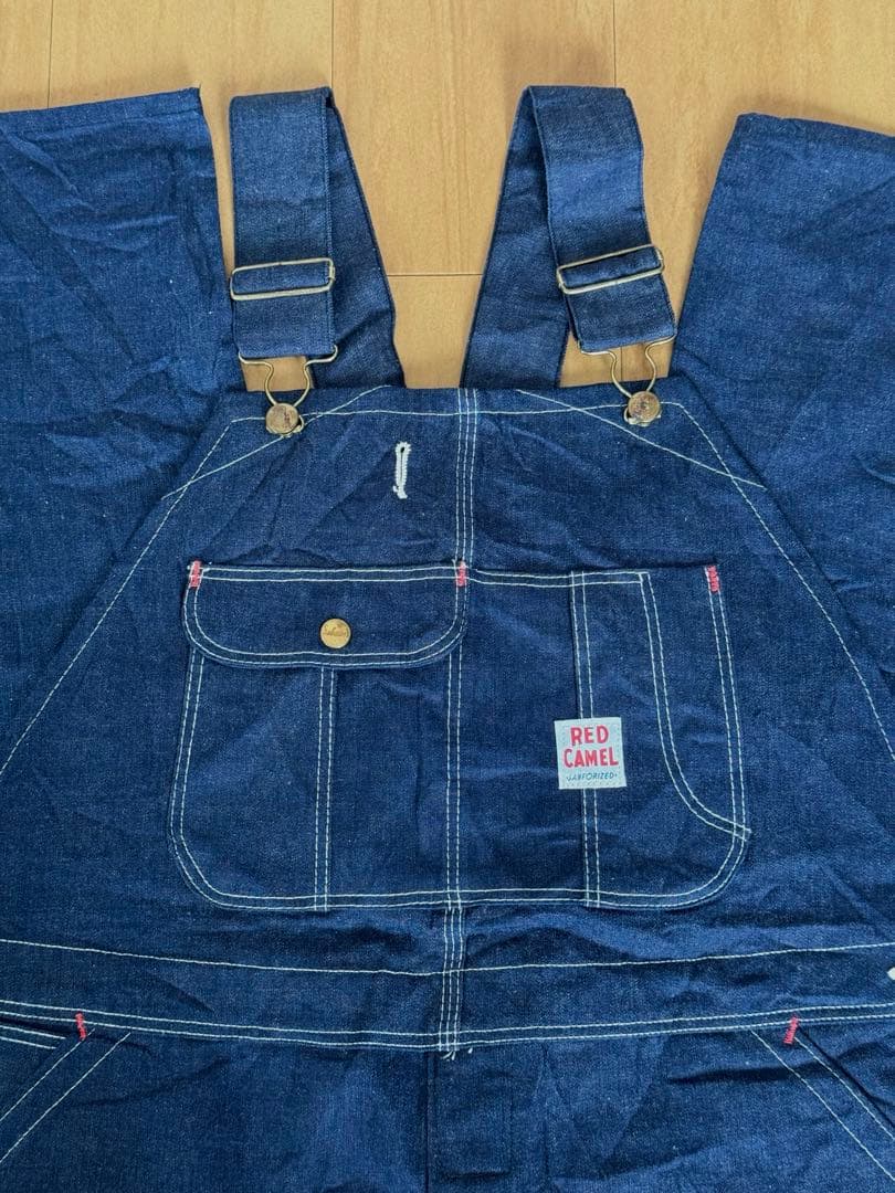 RED CAMEL 50s 60s USA デニムオーバーオール デッドストック