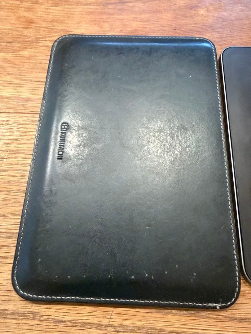 iPad ミニ6世代 Apple Pencil付き　国立商店レザーケース