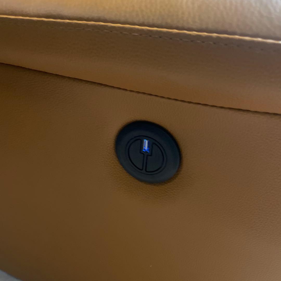 ニトリ　Nビリーバ　1人掛け電動ソファ　茶／ベージュ　値下げ