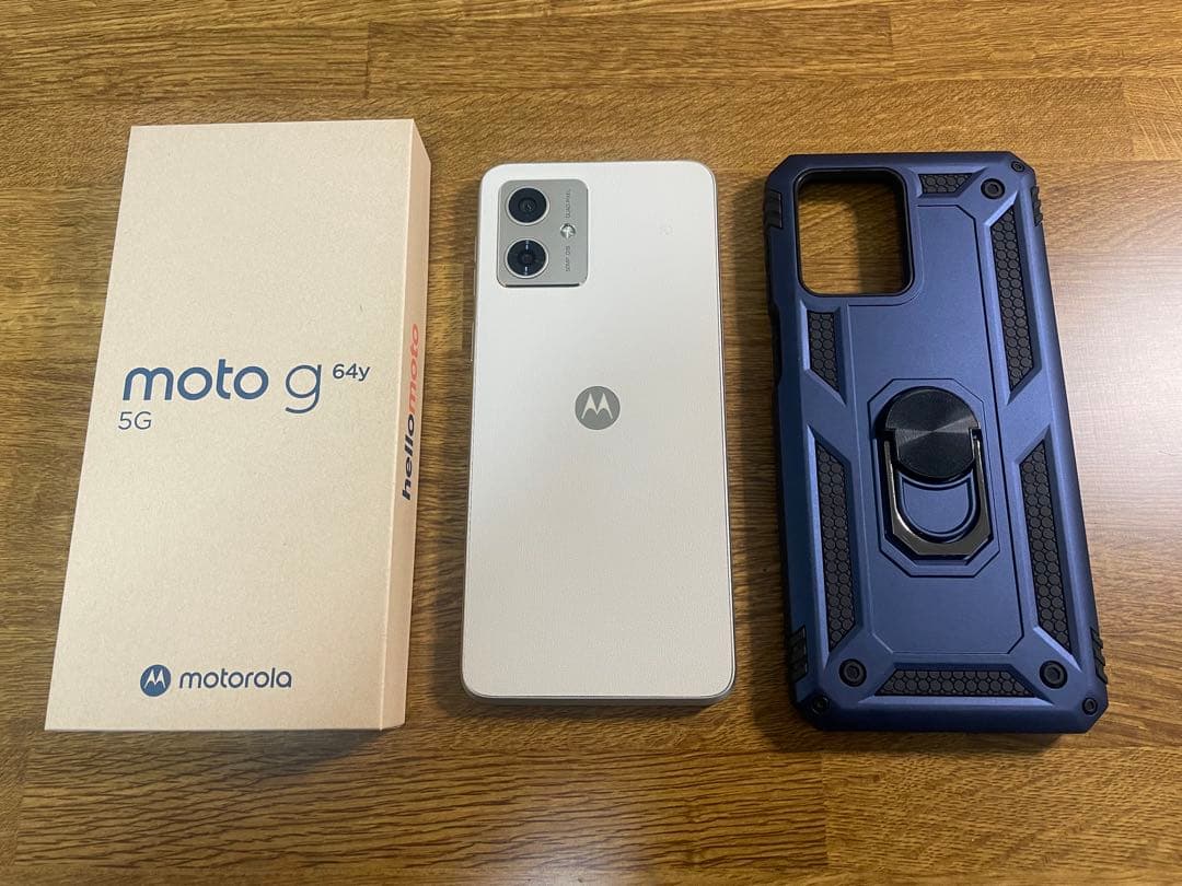 【連休値下】moto g64y 5G 128GB バニラクリーム＜Yモバイル＞