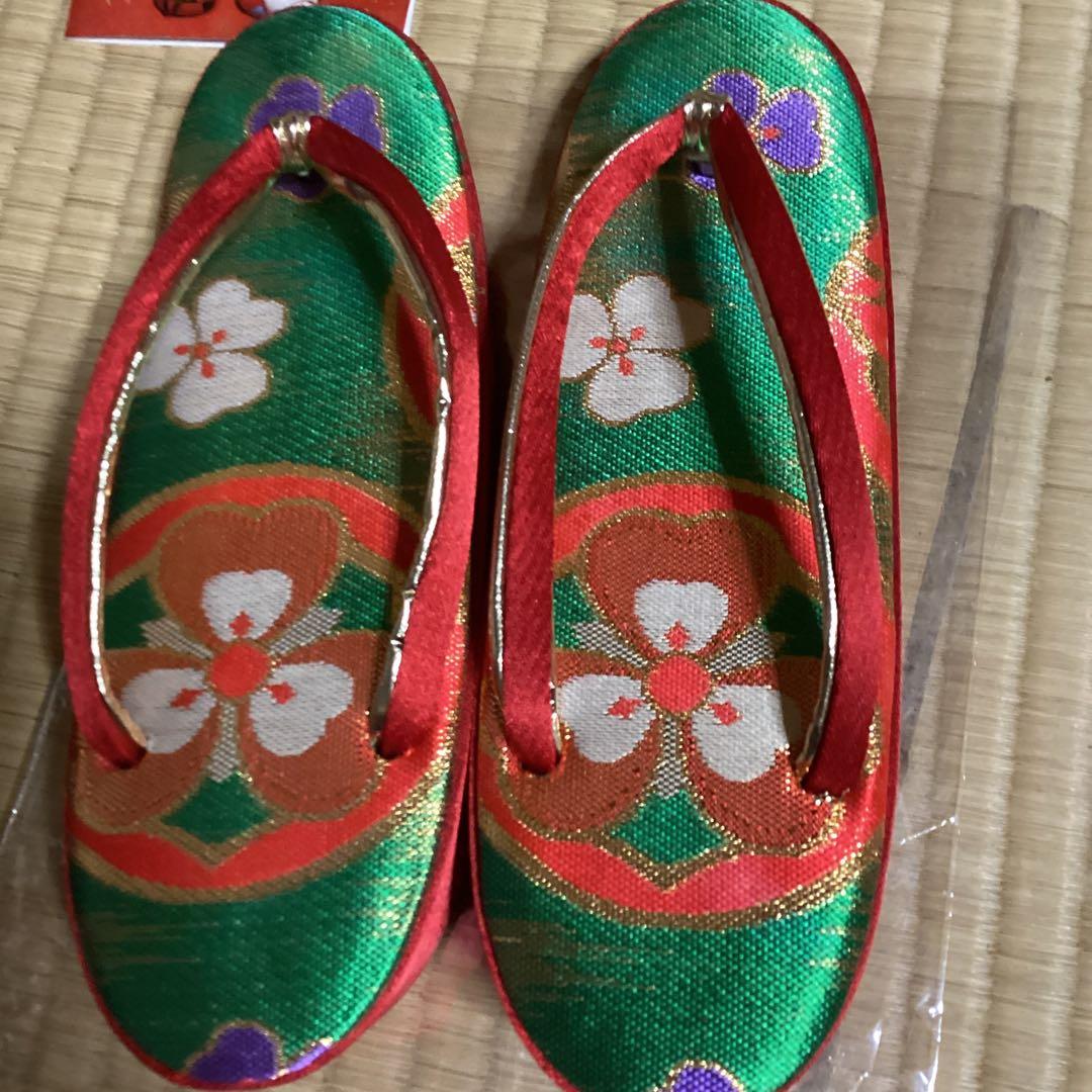 お値下げしました。七五三七歳用フルセット　帯幅19センチ　草履21センチ