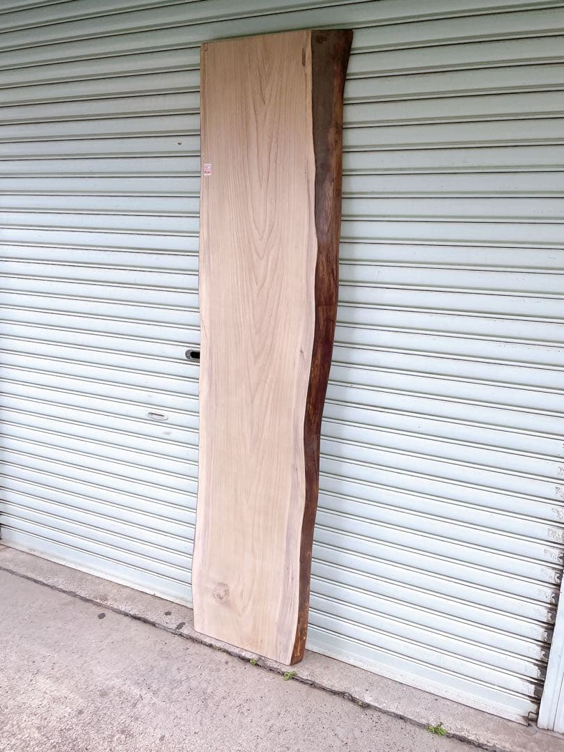 天然　クリ　一枚板　DIY材　木材　天板　テレビ台　無垢材　カウンターテーブル