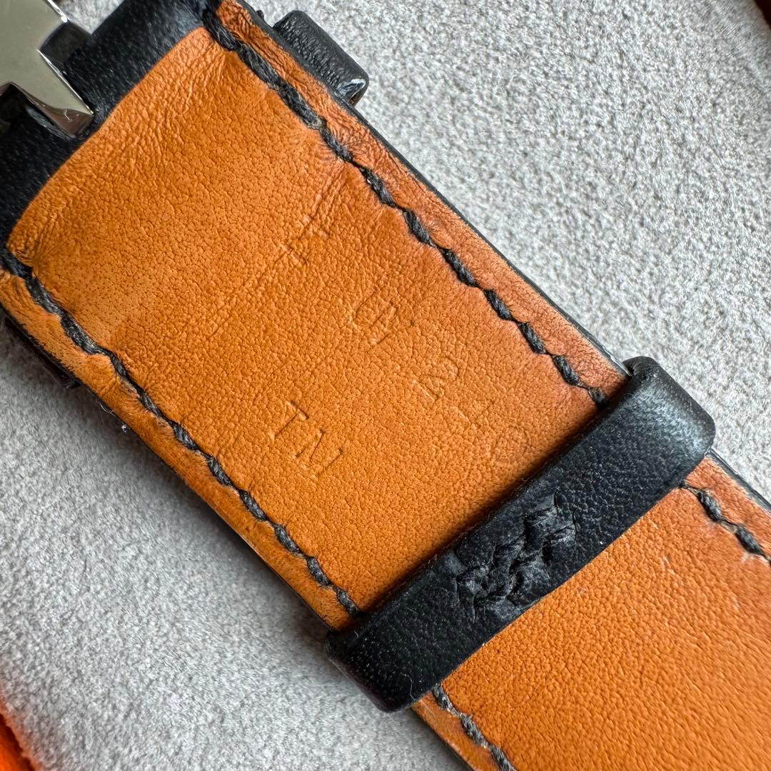 2800 Apple Watch エルメス　ディプロイアント　バックル　ブラック