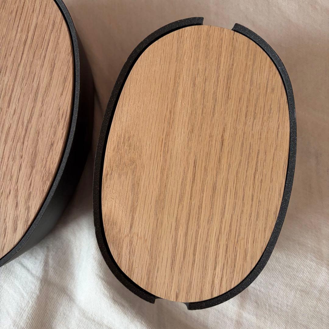 【未使用に近い】ideaco ストーン調オーバルボックス 北欧暮らしの道具店購入