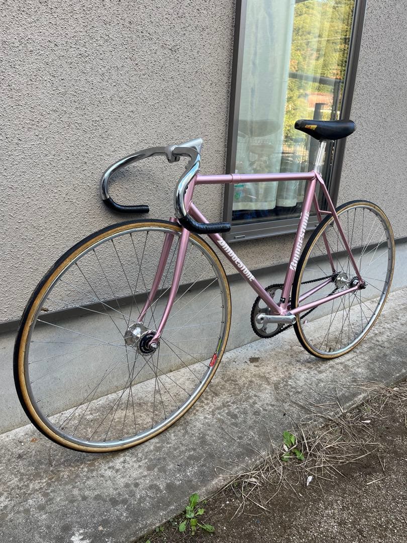 ブリジストンフレーム競輪NJS自転車中古　ピストトラック練習に