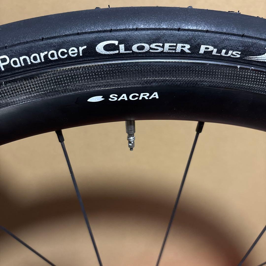 SACRA 4G-38-CL カーボンクリンチャー前後セットリムブレーキ