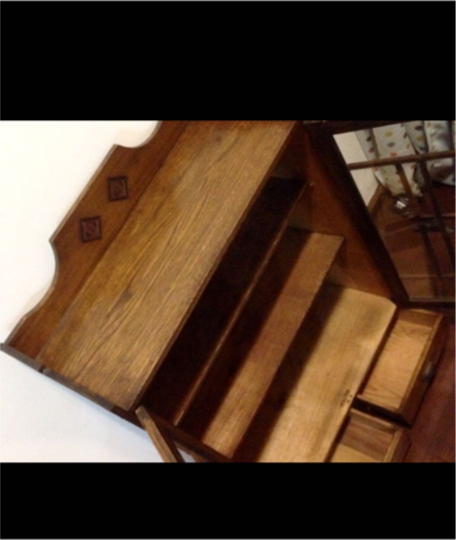 アンティーク 飾り棚☆ナチュラル 古民家 洋館 レトロ カントリー 湘南スタイル