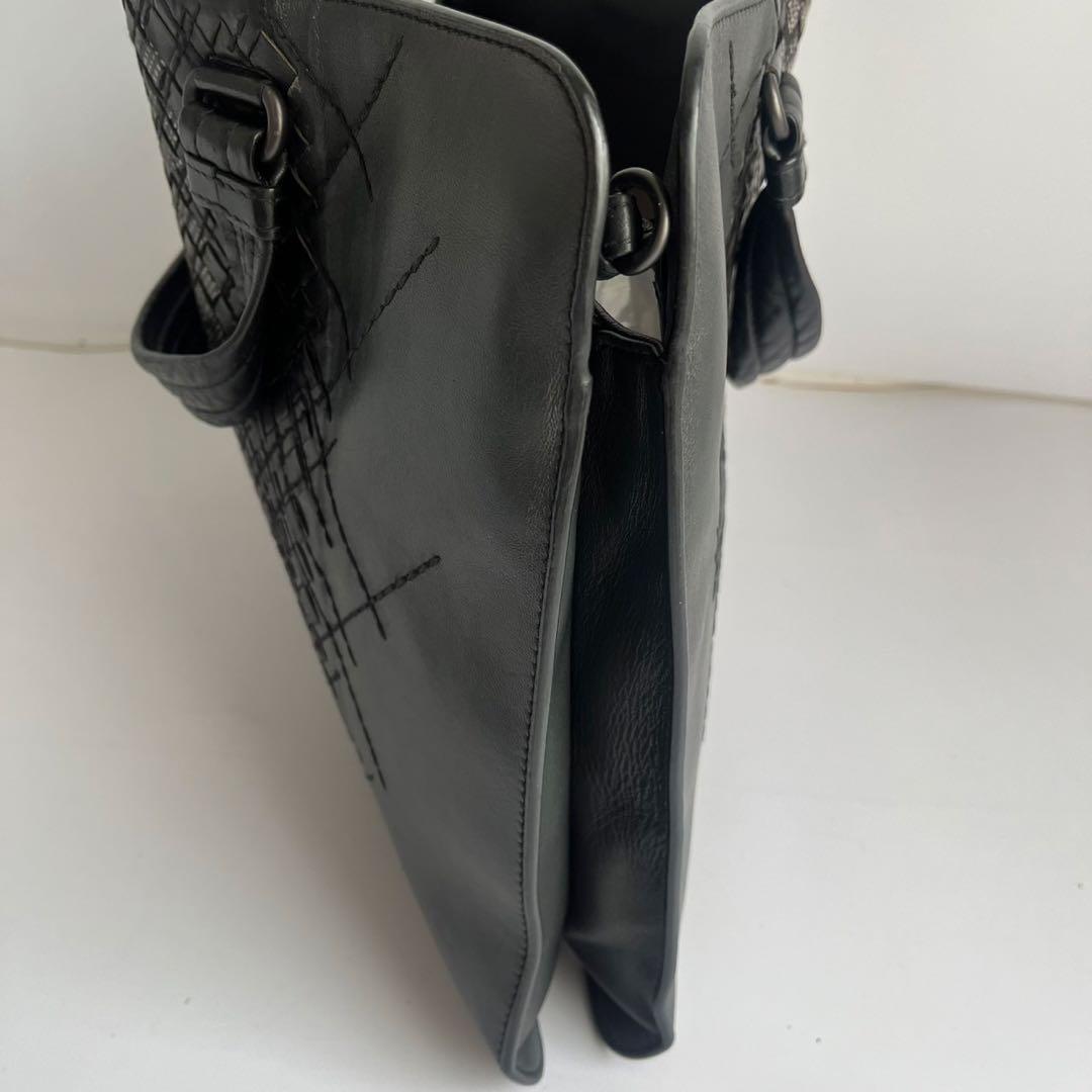 極美品✨　BOTTGAVENETA イントレチャート ビジネスバッグ　 レザー