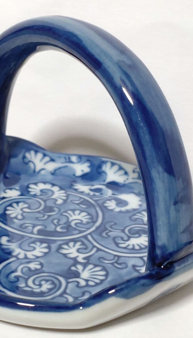 陶器 小物入れ 和柄 ■ インテリア アンティーク 蚤の市 ヴィンテージ