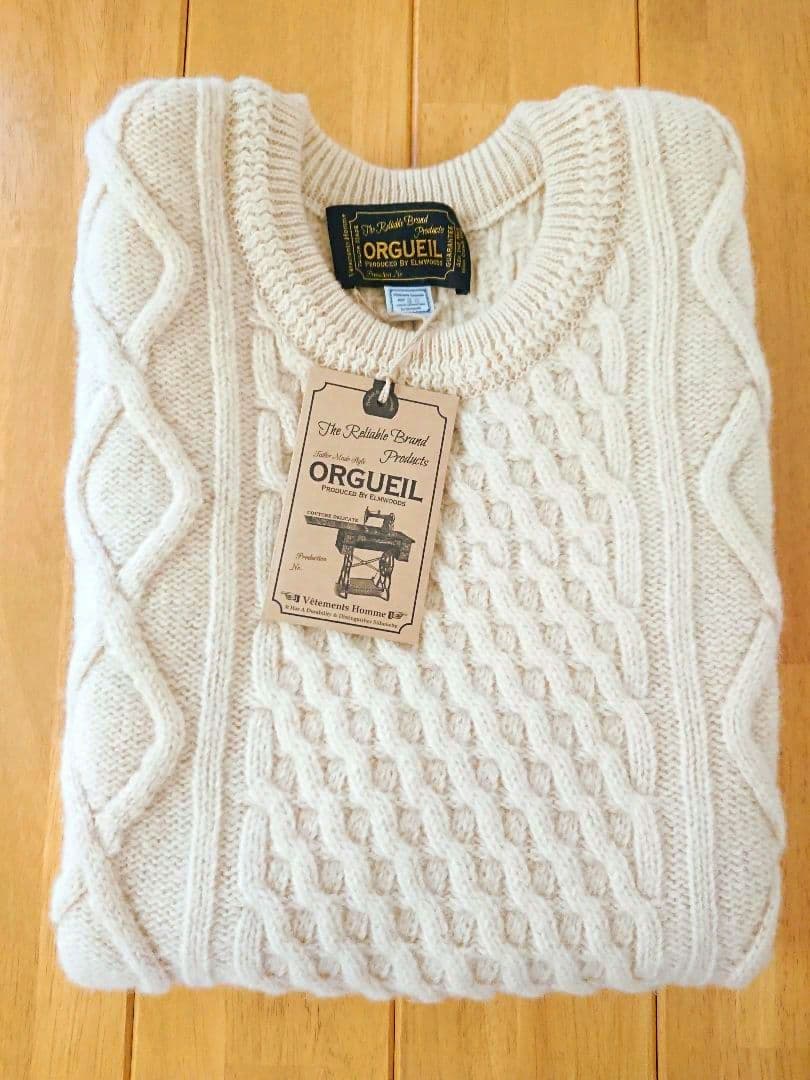 オルゲイユ ケーブルニットベスト (38)